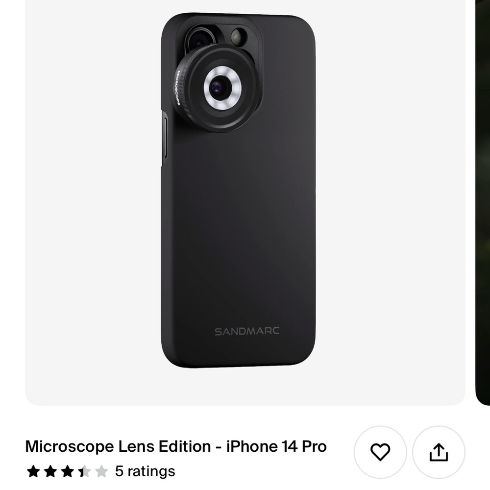 Sandmarc Microscope Lens Case & Macro Lens Bundle